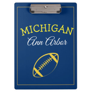 Pranchetas Ann Arbor Michigan Blue e Maize