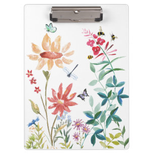 Pranchetas Aquarela Flores