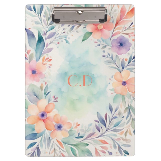 Pranchetas Aquarela Personalizada (Frente)
