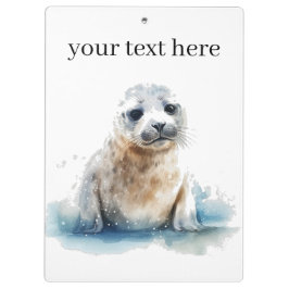 Pranchetas Aquecimento do selo de aquarela, personalizado