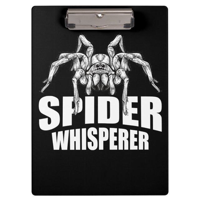 Pranchetas Aranha-Aranha-Whisperer Halloween Tarantula Gift (Frente)