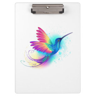 Pranchetas Arco-Íris Exótico Hummingbird