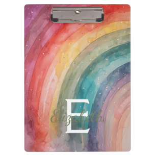 Pranchetas Arco-Íris Personalizado por Aquarela Moderna