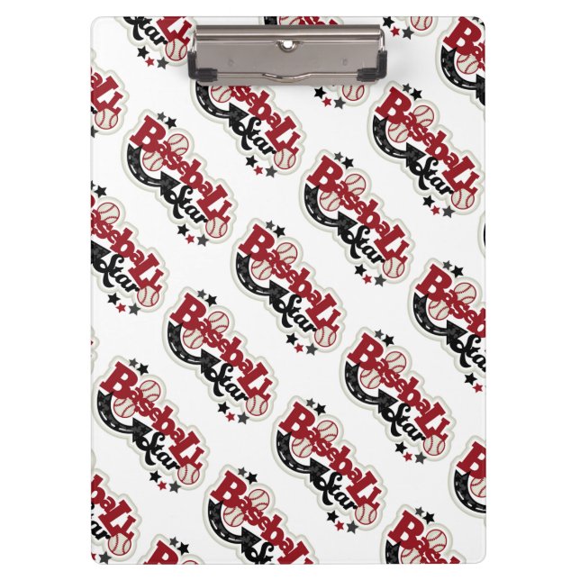 Pranchetas Área de Transferência/Baseball Star (Frente)