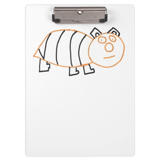 Pranchetas Área de transferência BeeBear A4 (Frente)