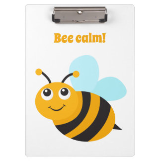 Pranchetas Área de Transferência da Bee Calma