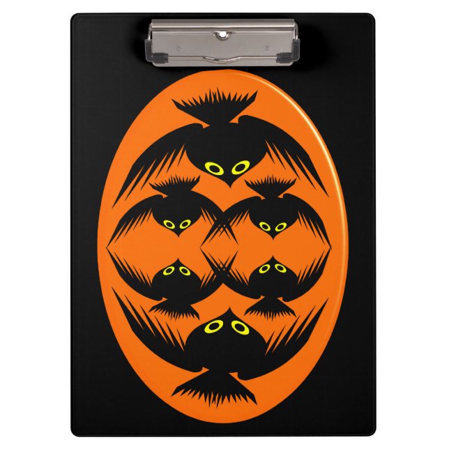 Pranchetas Área de Transferência da Coroa Halloween (Frente)