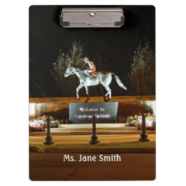 Pranchetas Área de Transferência da Estátua do Cavalo Dançari