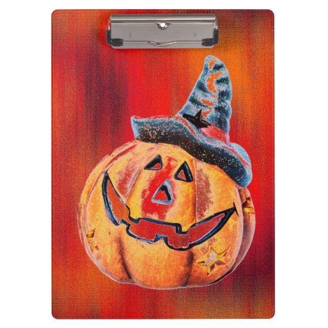 Pranchetas Área de Transferência de Bompkin Halloween (Frente)