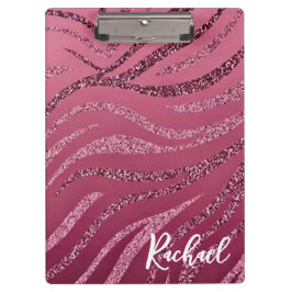 Pranchetas Área de Transferência de faixas de Zebra com Glitt