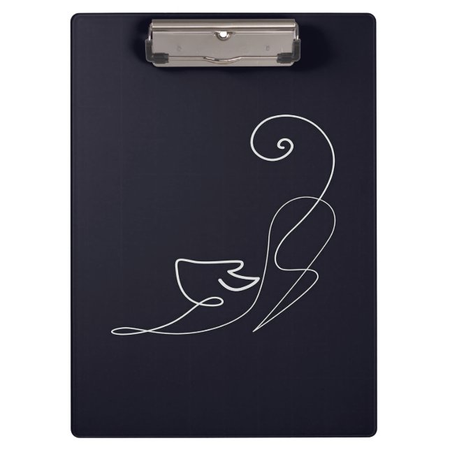 Pranchetas Área de Transferência de Gatos de Arte Moderna | A (Frente)