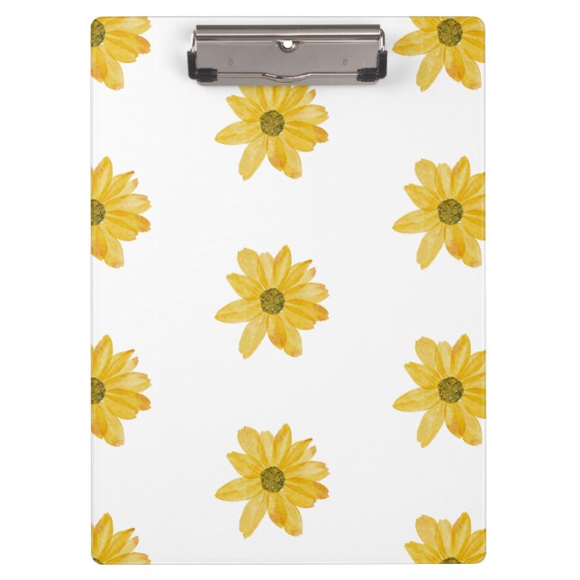 Pranchetas Área de transferência de girassol (Frente)