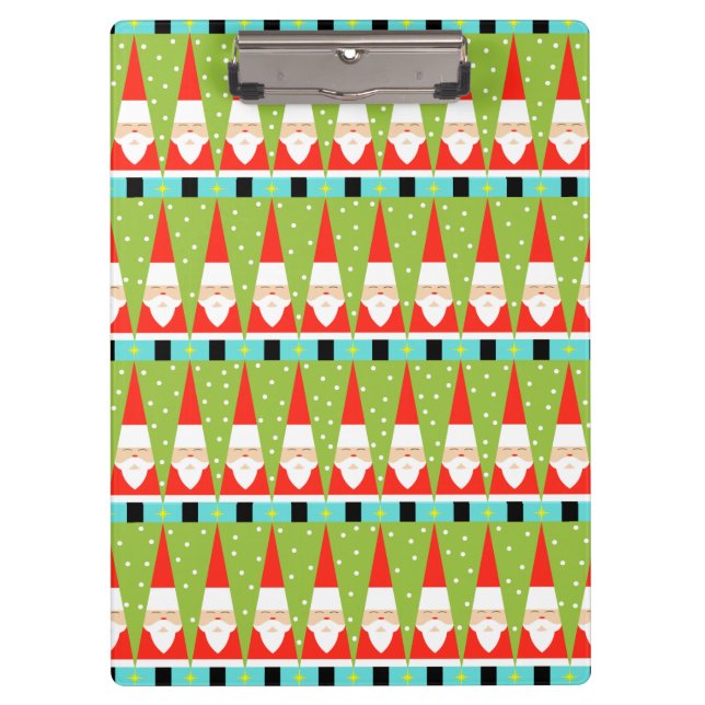 Pranchetas Área de Transferência de Papais noeis Geométricos  (Frente)