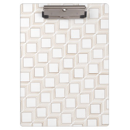 Pranchetas Área de transferência de quadrados caindo fora do