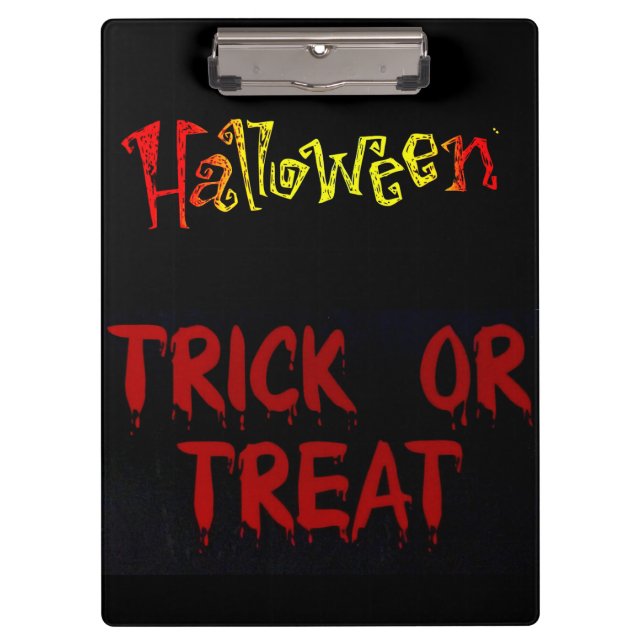 Pranchetas Área de Transferência do Halloween (Frente)