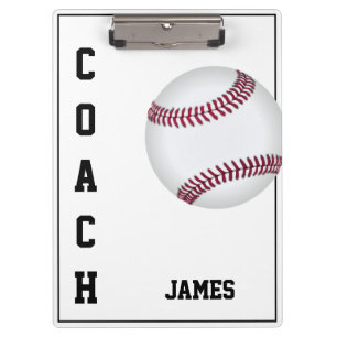 Pranchetas Área de Transferência do Treinador Baseball da Áre