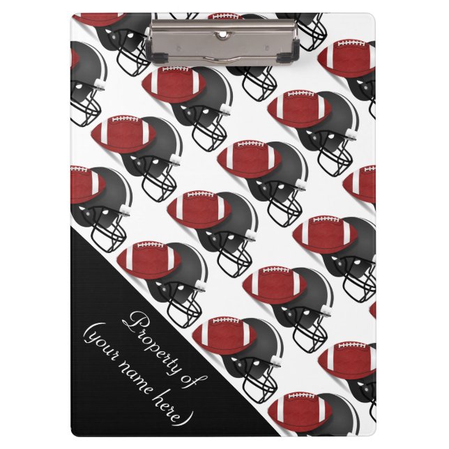 Pranchetas Área de Transferência/Futebol e Capacete (Frente)