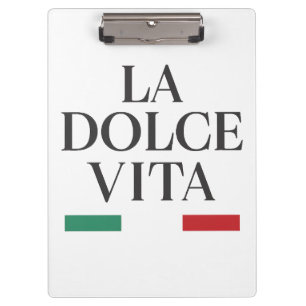 Pranchetas Área de Transferência Italiana Dolce Vita