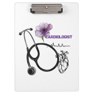 Pranchetas Área de transferência "Logótipo médico Elegante"