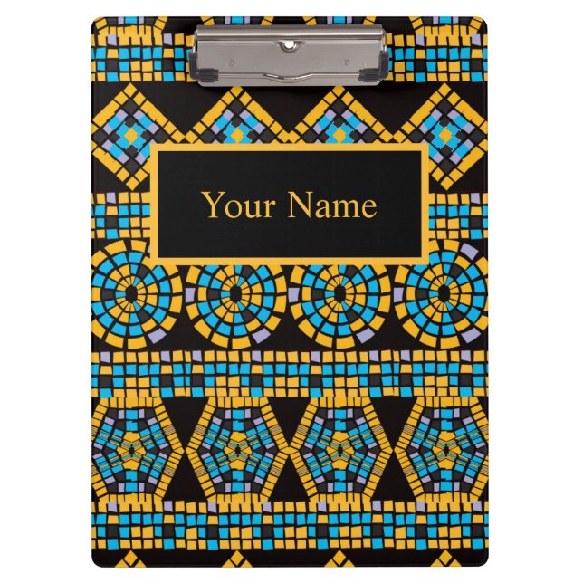 Pranchetas Área de transferência Mosaica Personalizada (Frente)