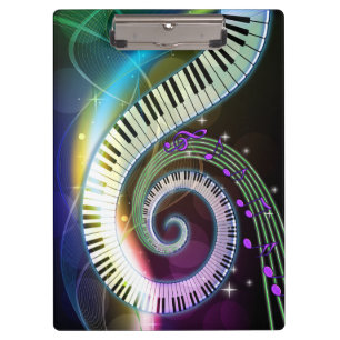 Pranchetas Área de transferência Music 1