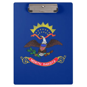 Pranchetas Área de Transferência Patriótica com bandeira d