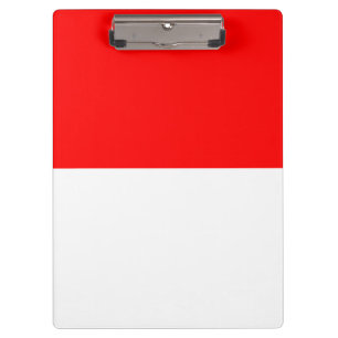 Pranchetas Área de Transferência Patriótica com bandeira da I
