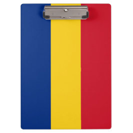 Pranchetas Área de Transferência Patriótica com bandeira da R