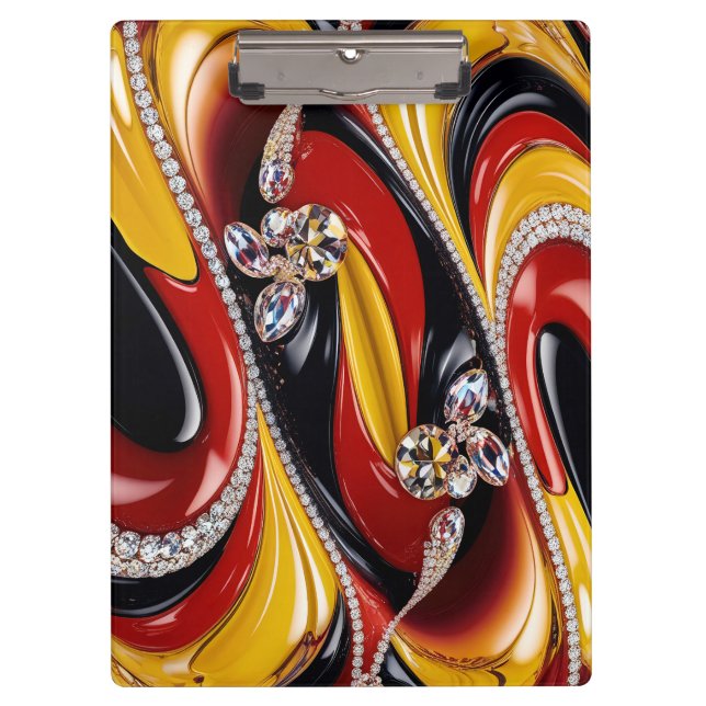 Pranchetas Área de Transferência Patriótica com Cores Belgas (Frente)