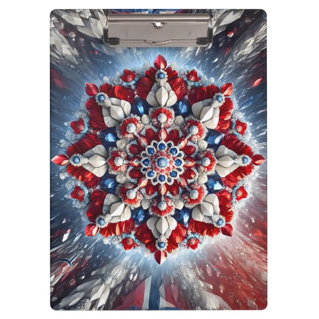 Pranchetas Área de Transferência Patriótica com Cores Noruegu (Frente)