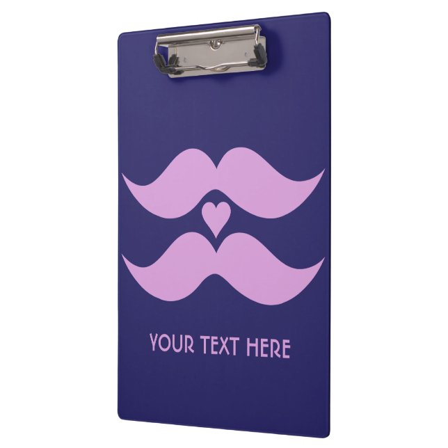 Pranchetas Área de transferência personalizada de Mustaches R (Esquerda)