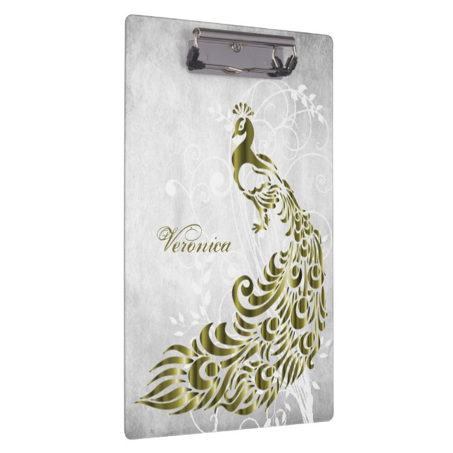 Pranchetas Área de Transferência Personalizada de Peacock Dou (Direita)