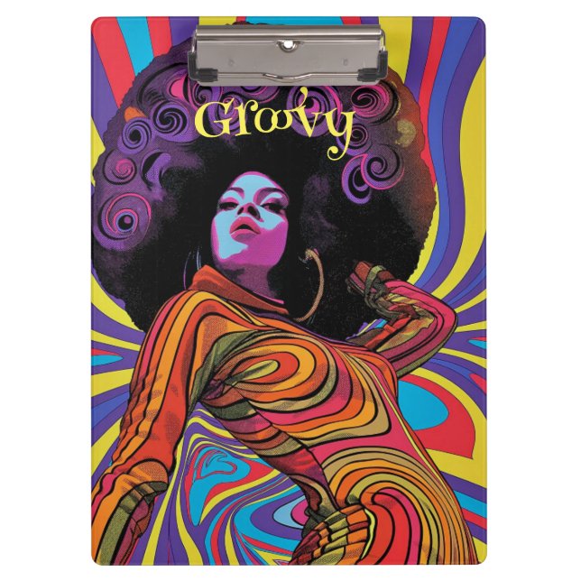 Pranchetas Área de Transferência Retroativa do Groovy (Frente)