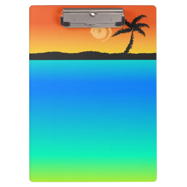 Pranchetas Área de Transferência Sunset (Frente)