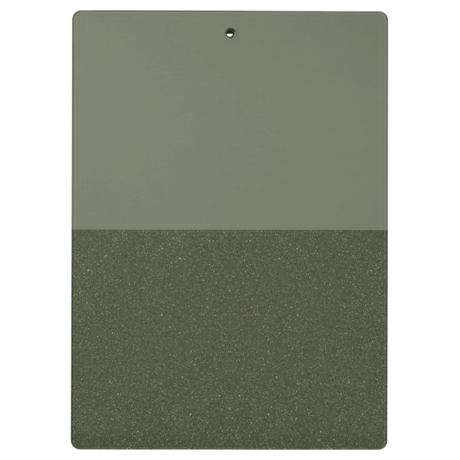 Pranchetas Área de transferência verde de dois tons - Design  (Verso)