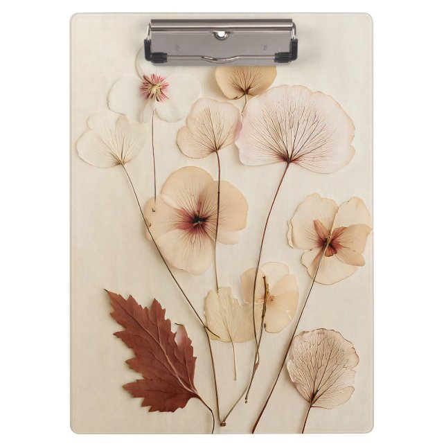 Pranchetas Arranjo de flores secas vintage (Frente)
