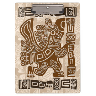 Pranchetas Arte Antiga Tribal do Guerreiro de Águia Asteca