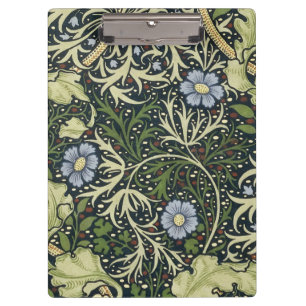 Pranchetas Arte floral do vintage do teste padrão da alga de