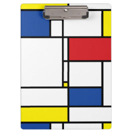 Pranchetas Arte Moderna De Stijl Geométrica Minimalista Mondr