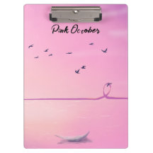 Arte Pastel Outubro Rosa