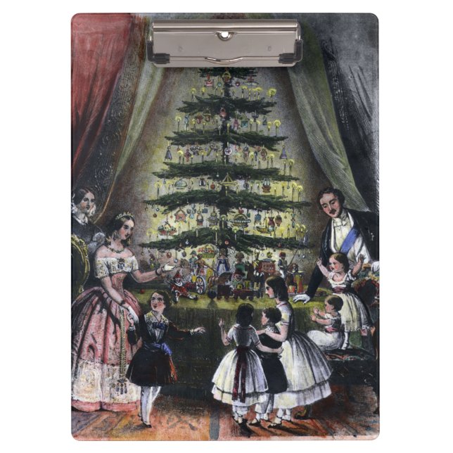 Pranchetas Árvore de Natal da Rainha Victoria (Frente)