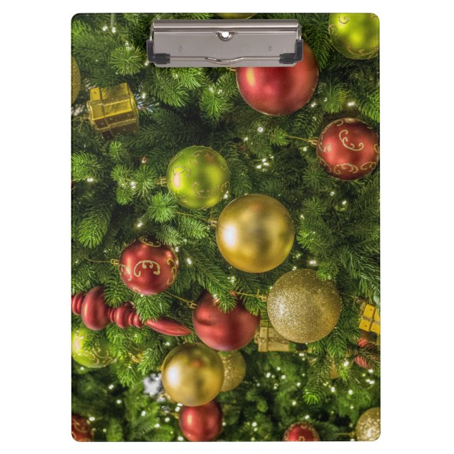 Pranchetas Árvore de Natal decorada (Frente)