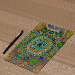 Pranchetas As Garras de Brachyura - arte simbólica de mandala