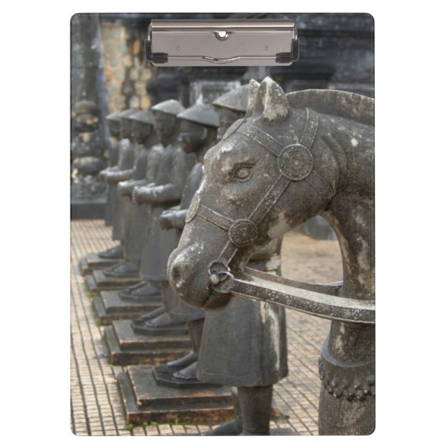 Pranchetas Ásia, Vietnã. Figuras e estátuas de cavalos (Frente)
