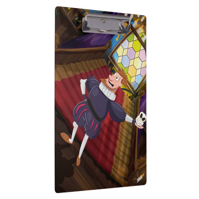 Pranchetas Ator de Cartoon Shakespeare. (Direita)