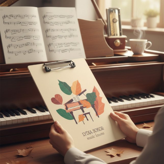 Pranchetas Aulas Personalizadas de Música de Piano  (Criador carregado)