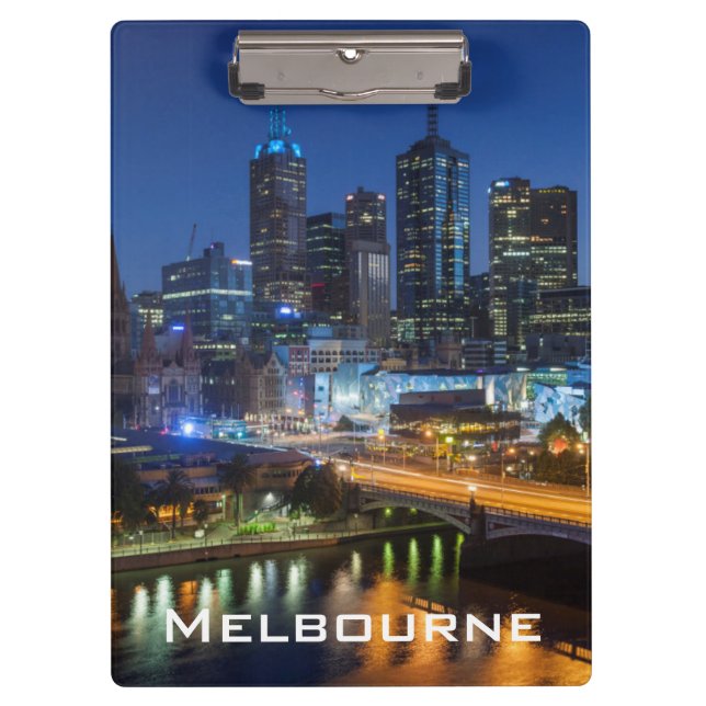 Pranchetas Austrália, Vitória, Melbourne, horizonte com (Frente)