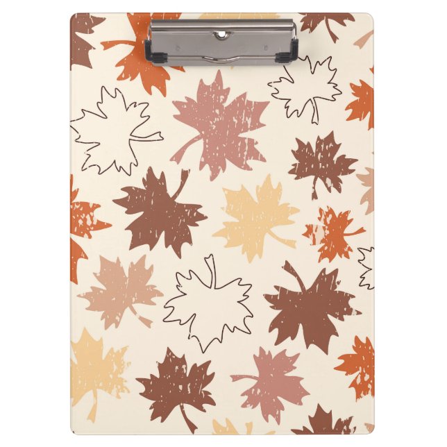 Pranchetas Autumn Maple Folhey Tontis Graças (Frente)