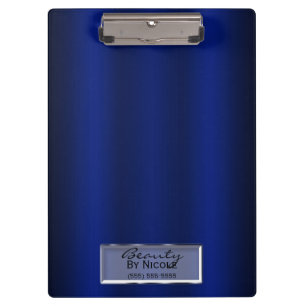 Pranchetas Azul Real Brilho Elegante Chique Glam Personalizad