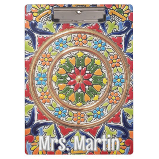 Pranchetas Azulejo Espanhol Vintage Personalizável